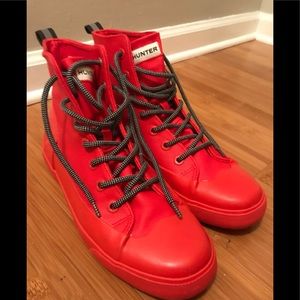 Hunter Unisex Lace-up Rain boots